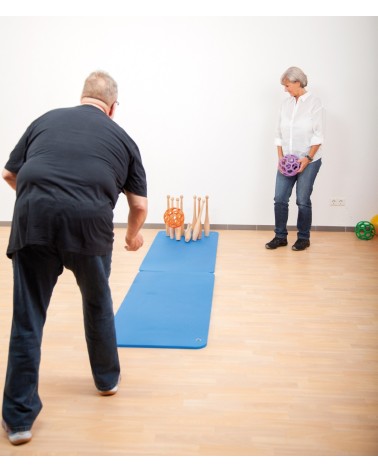 Lobo ginnastica in legno, lunghezza 40 cm
