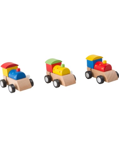 Locomotive for drawing on wood