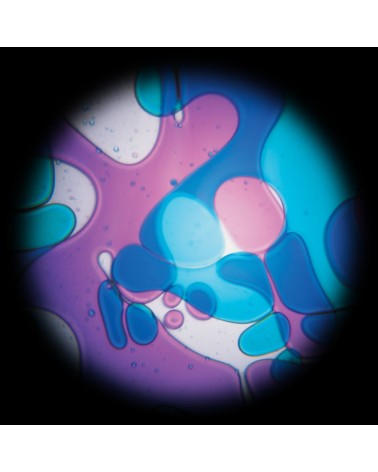 Ölscheibe Violett-Blau mit Lavalampen Effekt für den Space Projektor