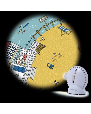 Full colour disc Coastal colours for Mathmos Space Projector - 32,00