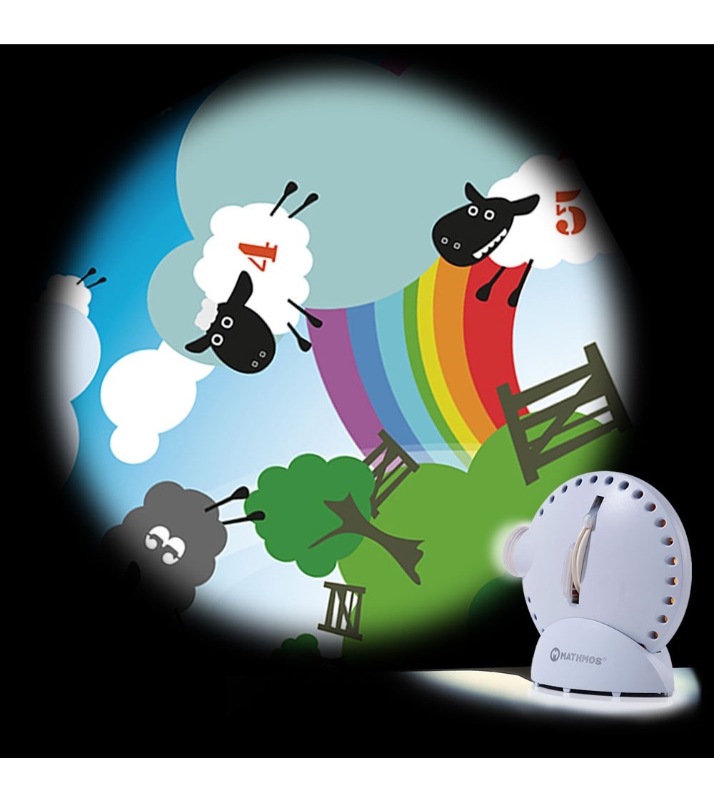 Cuenta de ovejas de color completo para el Mathmos Space Projector - 32,00