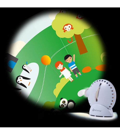 Full-color plate zoo for Mathmos Space Projector - 32,00