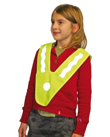 Collar de seguridad con reflectores en frente y espalda - 4,95