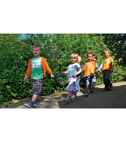 Camminare, linea di sicurezza - Colore: Blu - Lunghezza: 180cm - 11,90