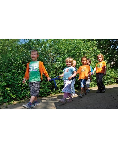 Caminando, línea de seguridad - Color: Azul - Longitud: 180cm - 11,90