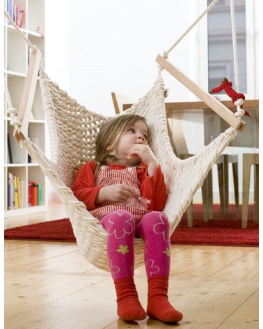 Kinderschwinger M Set – Kinderhängematte aus Biobaumwolle - 269,00