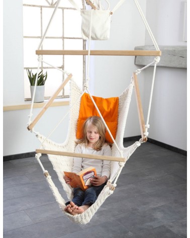 Traumschwinger L Set Plus aus Biobaumwolle mit Höhenverstellung