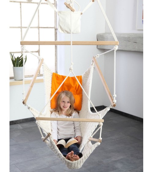 Traumschwinger L Set Plus aus Biobaumwolle mit Höhenverstellung