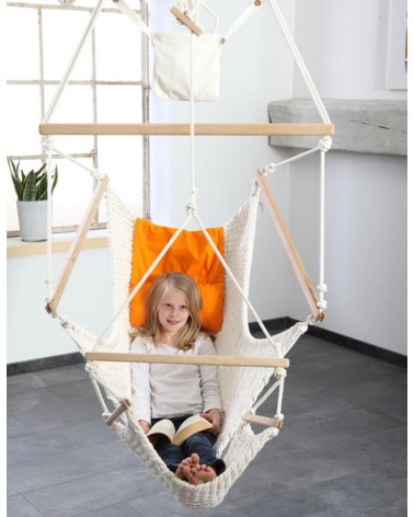 Traumschwinger L Set Plus aus Biobaumwolle mit Höhenverstellung