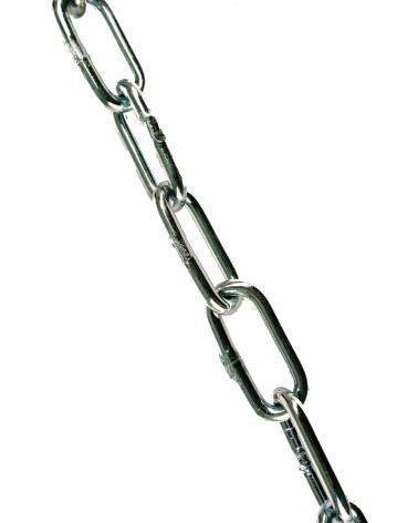 Hanging chain - galvanized, 8x52 mm. Loadable up to 400 kg.