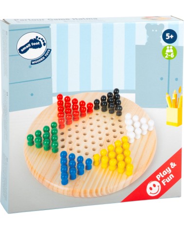 Halma van hout, lengte, approx, 4cm,  Okrox 22cm - 14,99