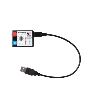 Interrupteur multi2 Encadré Boîte de connexion multifonctionnelle pour deux boutons