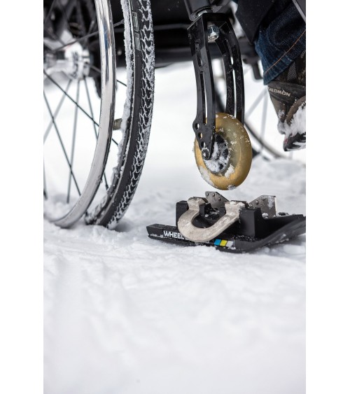 Wheelblades, 1 paar volledige samengestelde Wheelde Wheeldes, alleen voor handmatige rolstoelen.