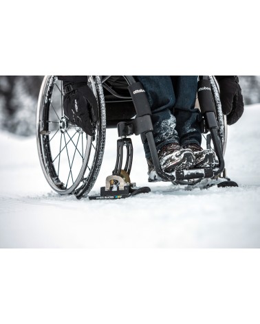 Ruote «S», 1 paio 2 completamente assemblate Ruote «S».Solo per sedie a rotelle manuali.