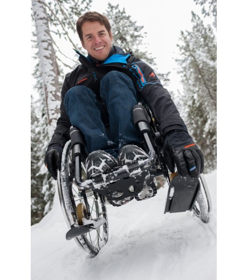 Wheelblades, 1 paar volledige samengestelde Wheelde Wheeldes, alleen voor handmatige rolstoelen.