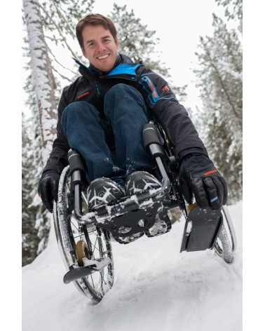 Wheelblades, 1 paar volledige samengestelde Wheelde Wheeldes, alleen voor handmatige rolstoelen.