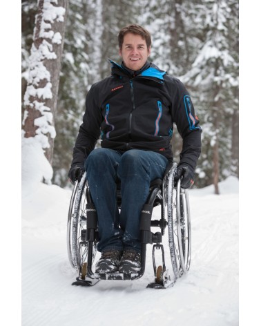 Wheelblades, 1 paar volledige samengestelde Wheelde Wheeldes, alleen voor handmatige rolstoelen.