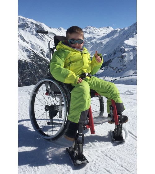 Wheelblades, 1 paar volledige samengestelde Wheelde Wheeldes, alleen voor handmatige rolstoelen.