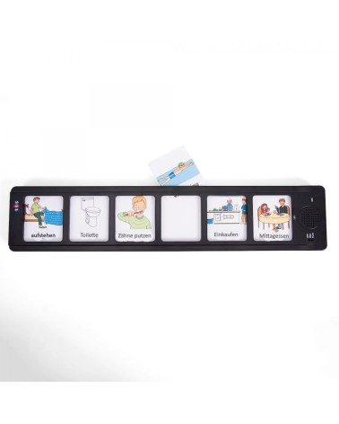 Vertelbord - planner - incl. 12 blanco kaarten elk ca. 11,5x5,6 cm voor vrij ontwerp