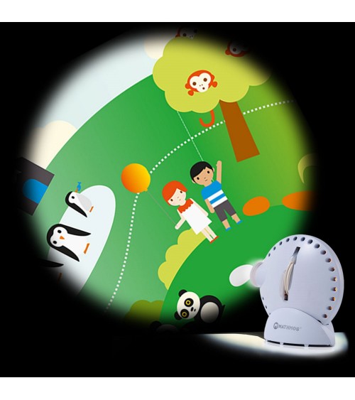 Effet-Set Nature incl. Sac en velours pour le Mathmos Space Projector