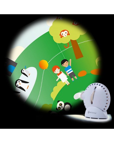 Efecto-Set Niños incluidos. Bolsa de terciopelo para el Mathmos Space Projector