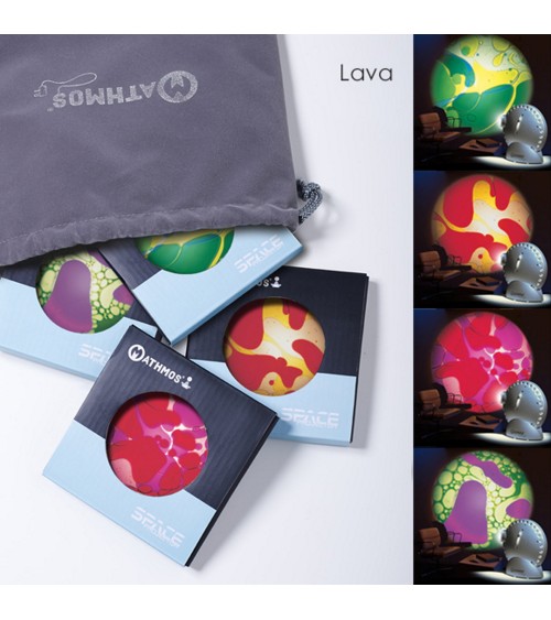 Effekt-Set Lava inkl. Samt-Tasche für Mathmos Space Projektor