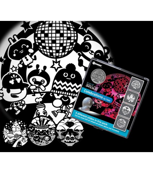 Grafikscheibe Oktasilian für den Mathmos Space Projektor